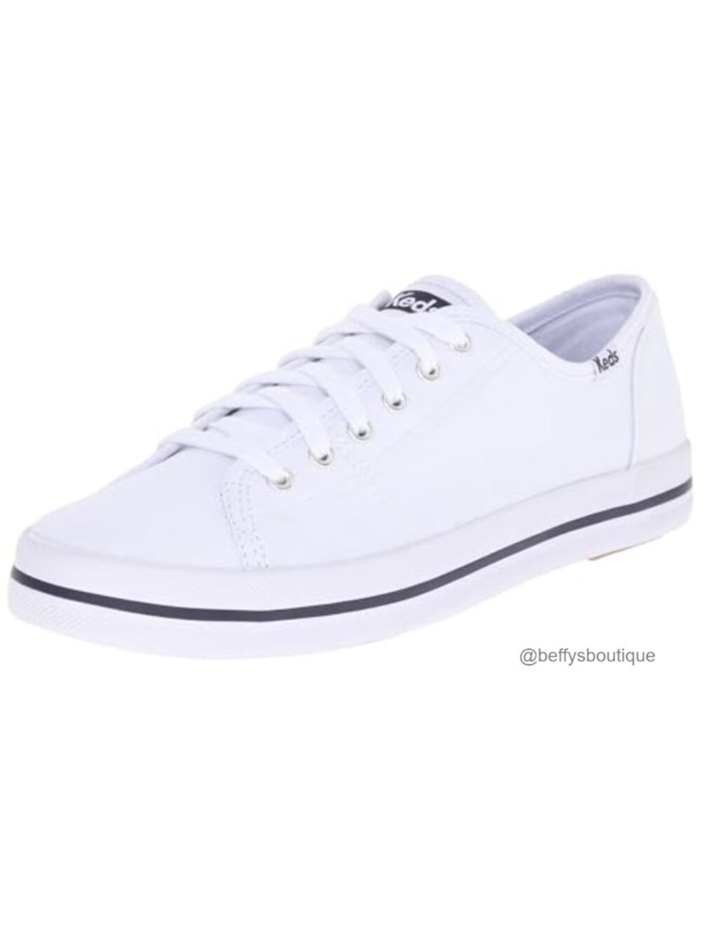 Keds Kickstart Lace Up Canvas Sneakers Cushioned Comfort Casual Walking